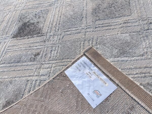 Emirates Living Carpet – Plush, Non-Slip Indoor Rug for Living Room, Bedroom & Kids’ Spaces | Elegant Home Décor Accent – Model 808-2 (200x300cm) - Image 3