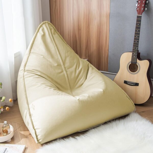 EMIRATES LIVING Couches for Living Room Lazy Sofa Balcony Lying Leather Single Chair Bedroom Living Room Study Leisure Soft and Comfortable Single Lounger Chair (BROWN) - Image 12