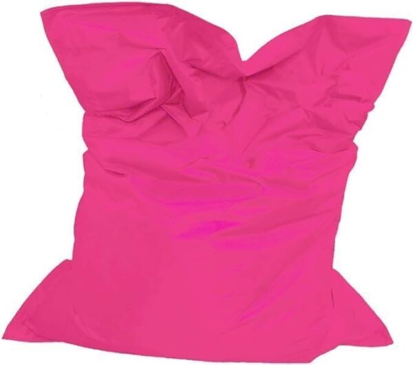 EMIRATES LIVING Multifunctional lounge Bean bag, Suitable for indoor and outdoor use, Water- and dirt repellent, 100% salutation Dyed acrylic (PINK)