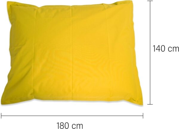 EMIRATES LIVING Multifunctional lounge Bean bag, Suitable for indoor and outdoor use, Water- and dirt repellent, 100% salutation Dyed acrylic (GREEN) - Image 21