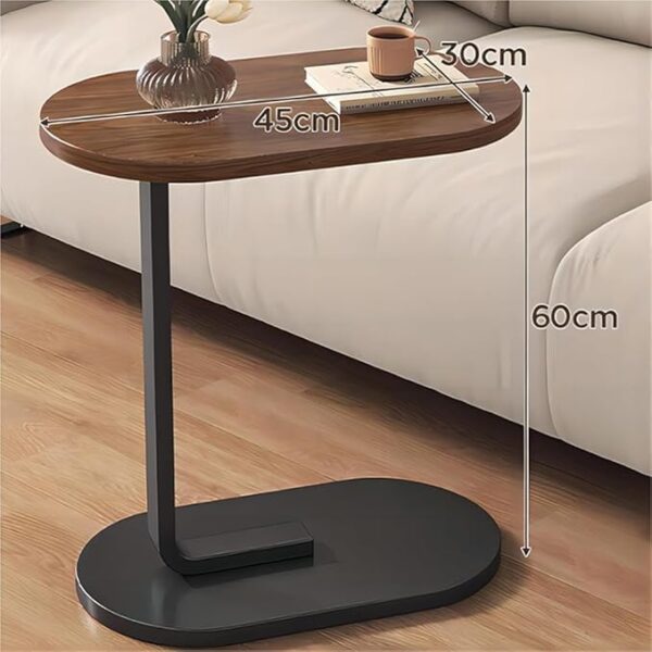 Emirates Living Home Side Tables for Small Spaces，Sofa Side Table Small Coffee Table Anti-Rust Waterproof, End Tables for Living Room Bedroom Balcony Office - Image 3