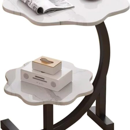 Emirates Living Wooden Concrete Coffee Table Nordic Modern Vintage Flower Shape Coffee NEW Table Brown Coffee Tables for Home