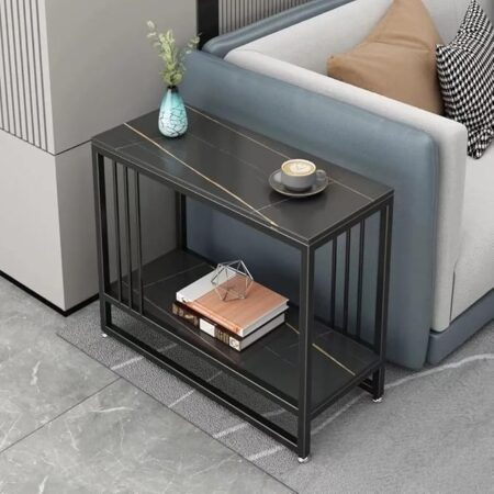 Emirates Living Coffee Table Tea Table Living Room Small Apartment Simple Metal Frame Modern Design Tea Table Sofa Side Table
