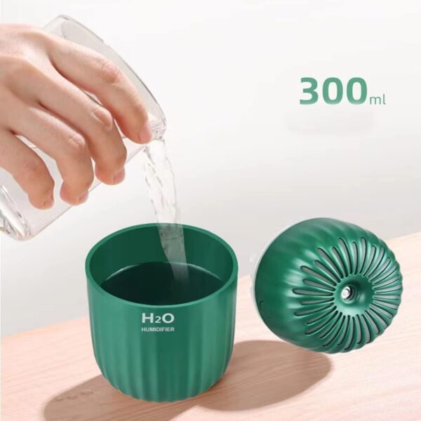Emirates Living Humidifiers for Bedroom Baby Room with Night Light, Cool Mist Humidifier for Home,(EJ-21382) Office & Plant, Auto-Off,Quiet Operation with 360° Rotation Filter Sponge - Image 4