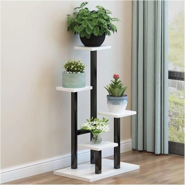 Emirates Living Plant Stand Indoor Outdoor Plant Display Holder Rack Multi Tier Flower Stands,Garden Shelves Size: 105x40x40 cm