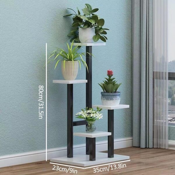 Emirates Living Plant Stand Indoor Outdoor Plant Display Holder Rack Multi Tier Flower Stands,Garden Shelves Size: 105x40x40 cm - Image 2