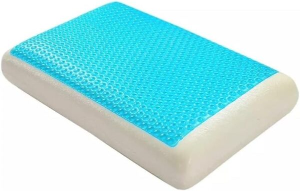 EMIRATES LIVING Memory Foam Pillows for ing Cervical pillow Gel Neck Pillow Bed Pillow for Side Back and Stomach Soft and Comfortable with Washable Pillowcase (60x40x13CM) - Image 2
