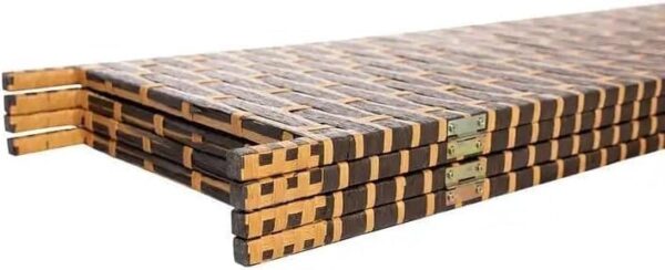 Emirates Living 4-Panel Room Dividers and Folding Privacy Screens Partition Walls for Bedroom Rattan Screen Divider Portable Freestanding Privacy Wall (A10) - Image 26