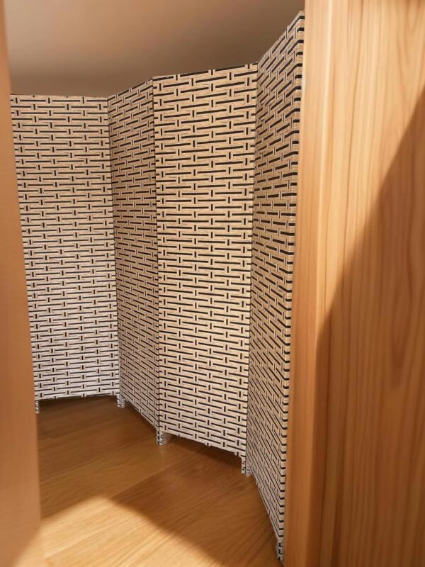 Emirates Living 4-Panel Room Dividers and Folding Privacy Screens Partition Walls for Bedroom Rattan Screen Divider Portable Freestanding Privacy Wall (A11) - Image 32