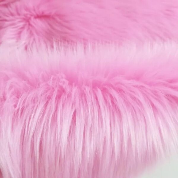 EMIRATES LIVING Ultra-Soft Fluffy Rug Faux Sheepskin Fur Area Rug Shaggy Couch Cover Seat Cushion Furry Runner Area Rugs Soft Fluffy Carpets For Living room Size:(90x90 cm) - White (PURPLE) - Image 8