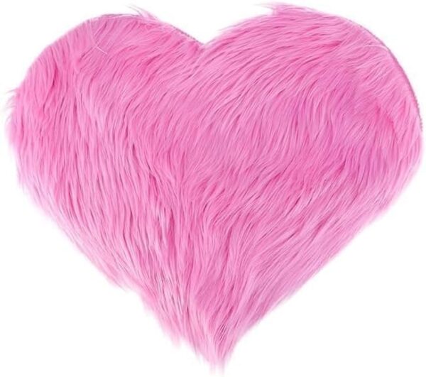 EMIRATES LIVING Ultra-Soft Fluffy Rug Faux Sheepskin Fur Area Rug Shaggy Couch Cover Seat Cushion Furry Runner Area Rugs Soft Fluffy Carpets For Living room Size:(70x90 cm) (PINK) - Image 6
