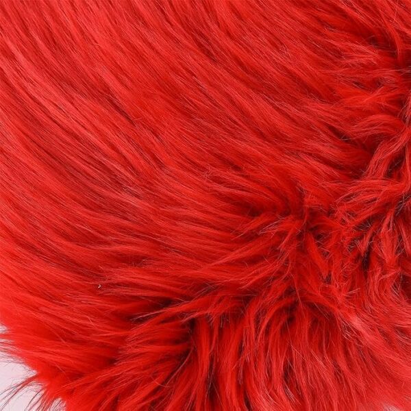 EMIRATES LIVING Ultra-Soft Fluffy Rug Faux Sheepskin Fur Area Rug Shaggy Couch Cover Seat Cushion Furry Runner Area Rugs Soft Fluffy Carpets For Living room Size:(70x90 cm) (BABY PINK) - Image 7