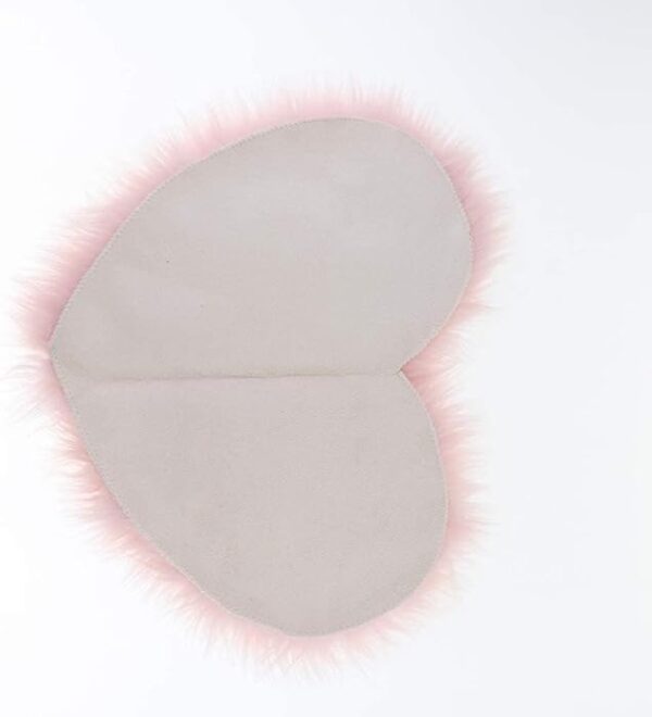 EMIRATES LIVING Ultra-Soft Fluffy Rug Faux Sheepskin Fur Area Rug Shaggy Couch Cover Seat Cushion Furry Runner Area Rugs Soft Fluffy Carpets For Living room Size:(70x90 cm) (BABY PINK) - Image 11