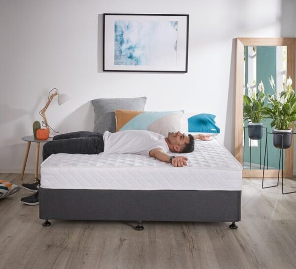 Emirates Living Orthopedic Medical Mattress 12 cm for Back Support with Enhanced Spinal Alignment and a 2-Year Warranty for Long-Lasting Comfort Single - L190 x W90 cm