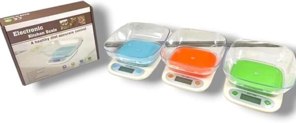 EMIRATES LIVING Digital Kitchen Scale, Multifunction Food Scale With LCD Display Platform, High Accuracy, Ultra Slim,Tare Function(CE-24812) - Image 6