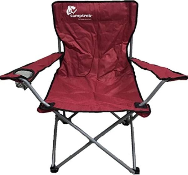Emirates Living Foldable Beach And Garden Chair (BURGUNDY)
