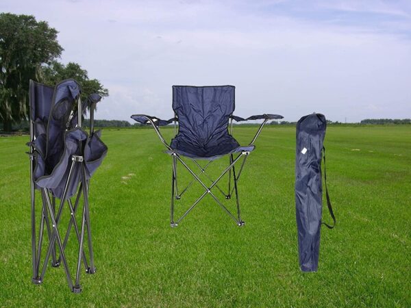 Emirates Living Foldable Beach And Garden Chair (DARK BLUE) - Image 4