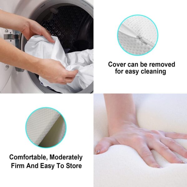Emirates Living Folding Foam Mattress White Color - Image 5