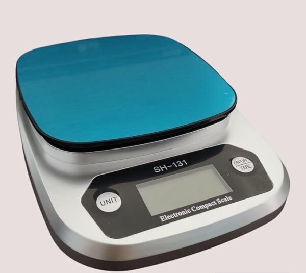 EMIRATES LIVING Multifunction Digital Kitchen Scale High Accuracy Electronic Food Weight with Large LCD Display, Stainless Steel Platform, Ultra Slim, From 11lb/5kg - Image 2