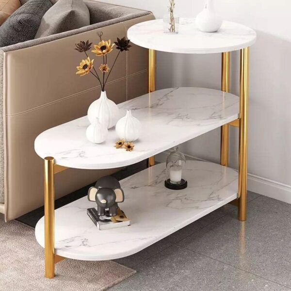 Emirates Living Multi-layer Sofa Coffee Tables Italian Light Luxury Bedside Tables Simple Modern Home Furniture Living Room Small Round Table