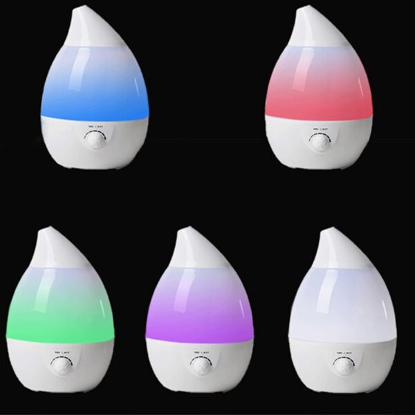 Emirates Living Humidifiers for Bedroom Baby Room with Night Light, Cool Mist Humidifier for Home,(EJ-20606) Office & Plant, Auto-Off,Quiet Operation with 360° Rotation Filter Sponge - Image 9