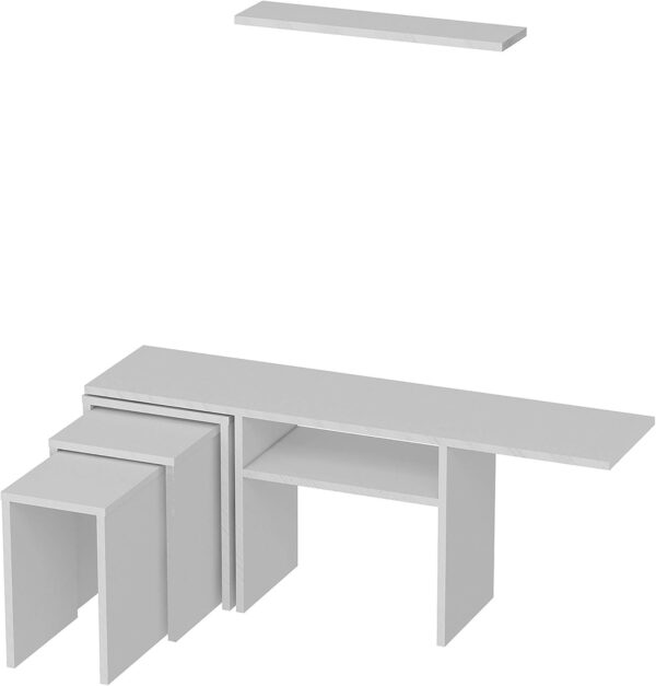 Emirates Living TV Stand NA Bianco - Image 4
