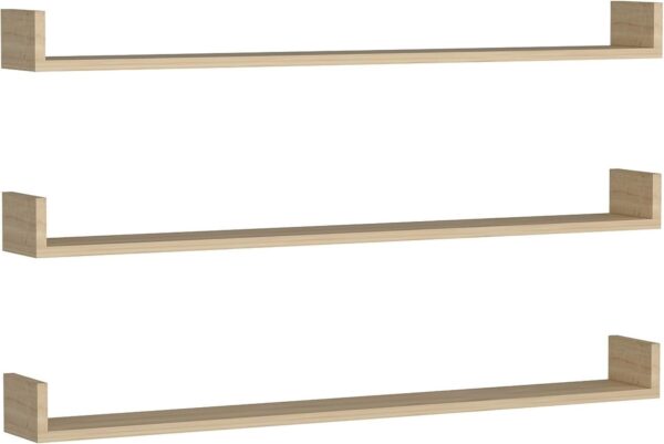 Emirates Living Shelf, Melamine Chipboard, Wood - Image 4