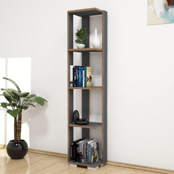 Emirates Living Bookcase, Bookcase, Anthracite