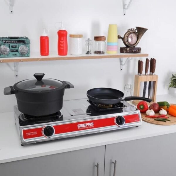 Emirates Living 2 Burner Gas Cooker,Multi color - Image 2