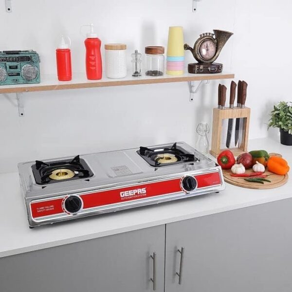 Emirates Living 2 Burner Gas Cooker,Multi color - Image 3