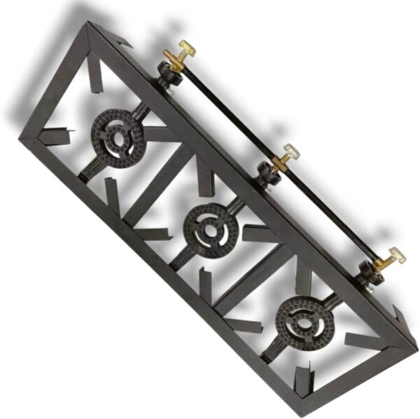 Emirates Living Gas Boiling Ring Cast Iron Burner Large LPG Stove Outdoor Cooker Iron Frame Portable Fire Control Stove STOVE-3 - Image 4