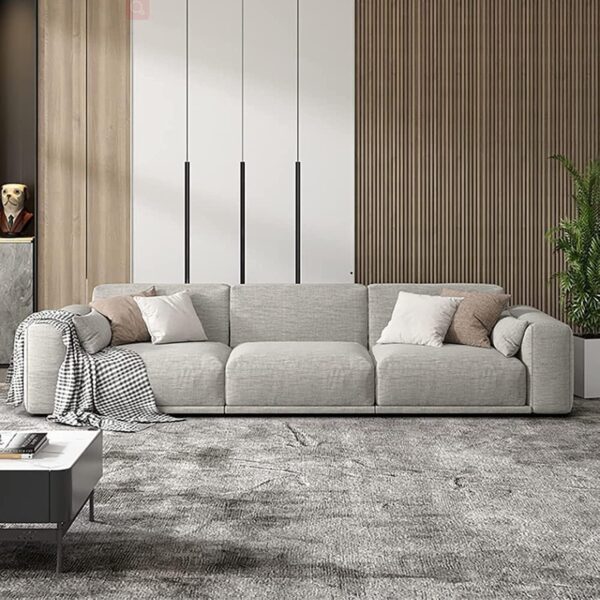 Emirates Living Fabric Sofa Set Combination Sectional Cotton Sofa Chaise Lounger Sofa Living Room Furniture