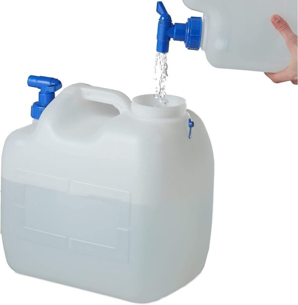 Emirates Living Outdoor Water CONTAINER Storage Bucket Tourist Camping Portable Water Reservoir With Tap Portable Bucket Water Storage Tanks (NA-56952) - Image 3