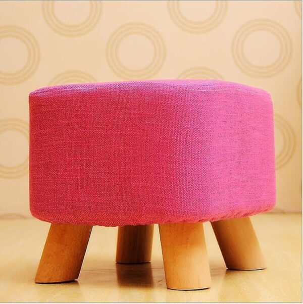 Emirates Living Wooden Stool Springboard Home Shoe Bench Modern Creative Fabric stools, Sofa Bench in The Living Room