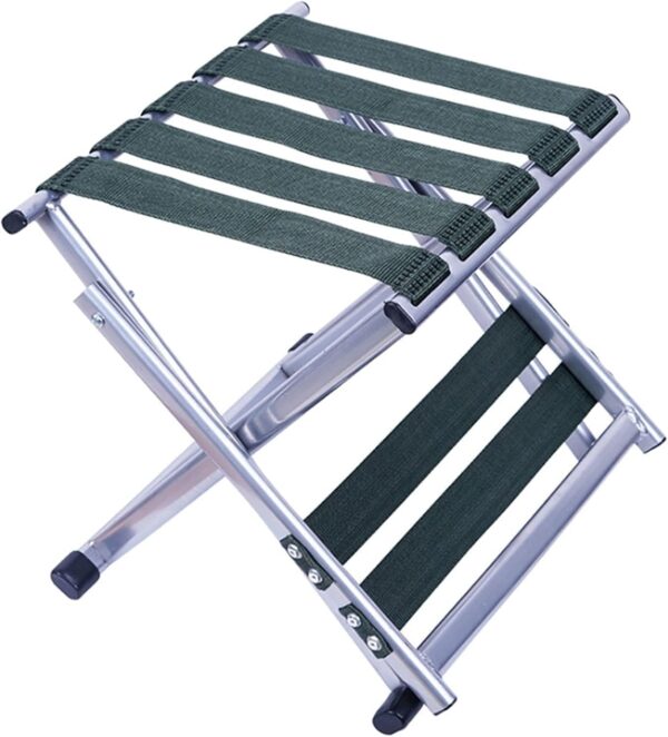 EMIRATES LIVING Camping Chairs Thick Backrest Folding Chair for Adults Outdoor Chair Fishing Stool Small Bench Fishing Chair Comfortable for the Beach - Image 5