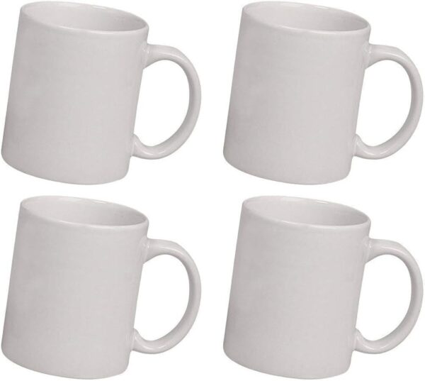 Emirates Living Ceramic Sublimation Mugs Set of 6, 12 oz Coffee Mugs, Ceramic Coffee Cups Mugs with Handle, Perfect for Cappuccino,Tea,Latte,Espresso,Hot Beverage,Wine - Image 5