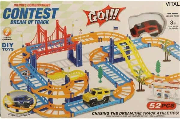 Emirates Living Car track toy kids infinite combinations contest dream of track small car,ztoys,engineering gifts for 3 4 5 6 year old boys girls