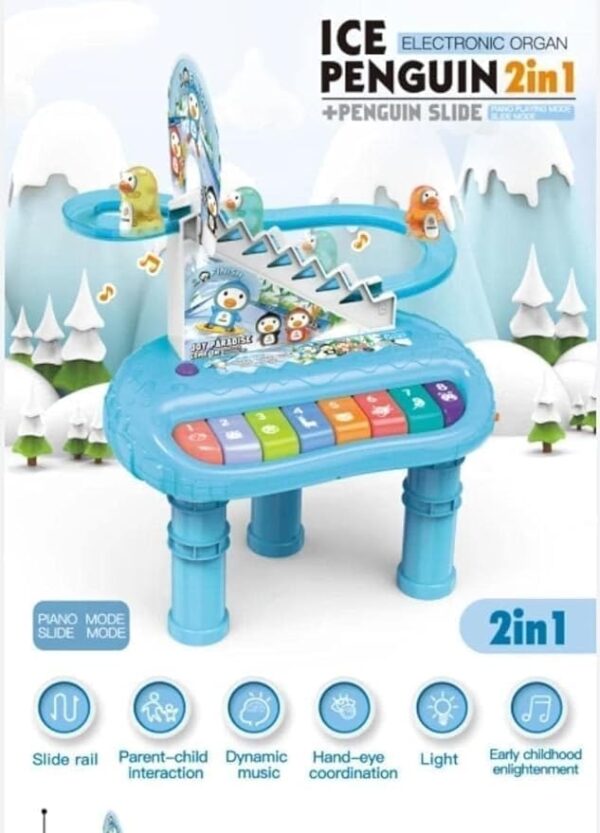 Emirates Living Piano Keyboard Toy for Kids, Multifunctional Electronic Piano Toy, Preschool Learning Educational Instruments Toy Gifts for Kids Boys Girls 3+ - Image 3