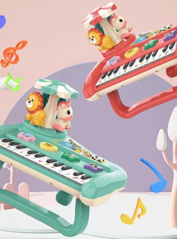 Emirates Living Piano Keyboard Toy for Kids, Multifunctional Electronic, Toddler Keyboard for Girls & Boys Gift - Image 5