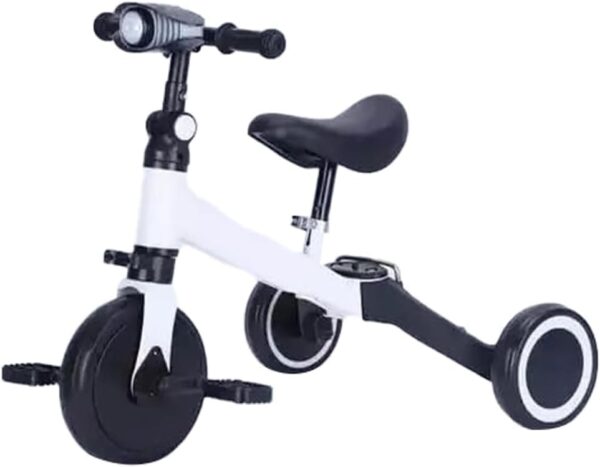 EMIRATES LIVING 3 In 1 Kids Tricycles For 1.5-4 Years Old Kids Trike 3 Wheel Bike Boys Girls 3 Wheels Toddler Tricycles (WHITE)