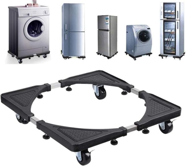 Emirates Living Refrigerator/Washing Machine Adjustable and Moveable Stand