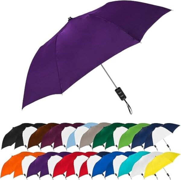 Emirates Living Umbrella for Summer and Sun Protection, Windproof Folding Travel Umbrella Suitable for Sunny and Rainy Weather, Portable Stylish Sun - Image 7