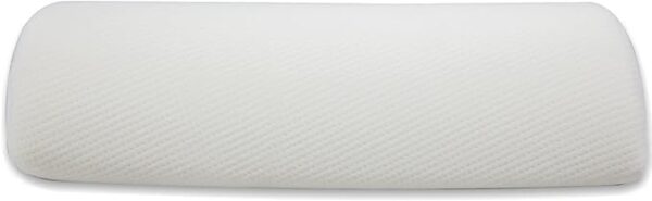 EMIRATES LIVING Back Pain Relief Bolster Pillow - Half Moon Knee Pillow for Side, Stomach Sleepers - Semi Roll Round Lumbar Leg Wedge - Reduce Neck Spine Hip Ankle Stress - Image 4
