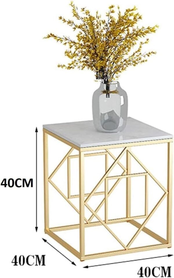 Emirates Living Coffee Table for Living Room Tea Table Centre Table Nesting Table End Table Bedside Table Side Table for Living Room Bedroom Office - Image 4