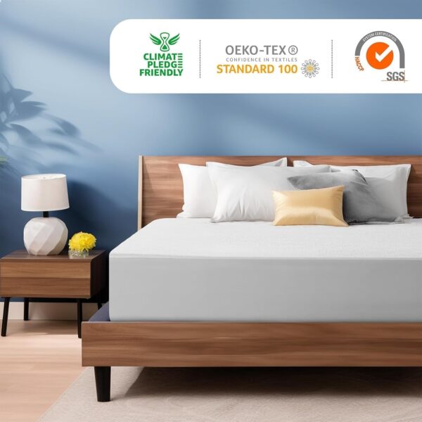 Emriates Living Water Proof Terry Mattress Protector King 180 X 190 Cm - Image 3