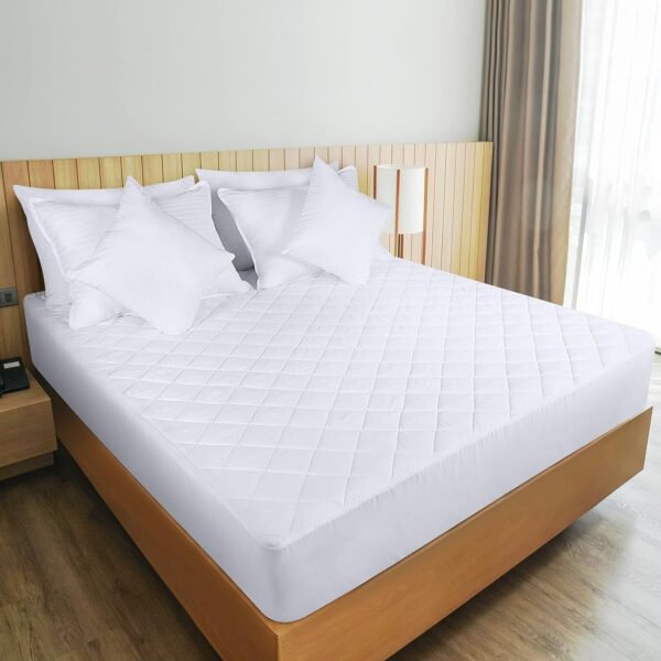 Emriates Living Premium Quilted Mattress Protector Double (160x200) - Image 3