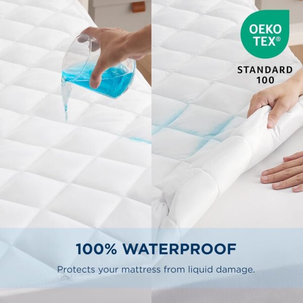 Emriates Living Premium Quilted Mattress Protector Double (160x200) - Image 6